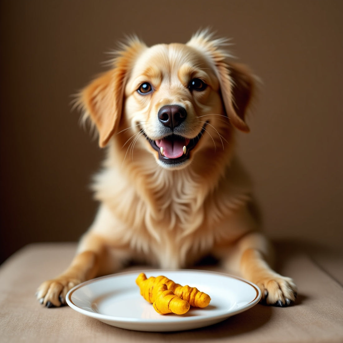 Les Bienfaits du Curcuma pour la Santé de nos Chiens